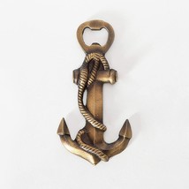 Anchor Nautical Themed Rope Antique Bottle Opener Vintage Finish Wine (Pack of 2 - £31.64 GBP