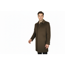 Men's CASILA Turkey Top Winter Coat Wool, Cashmere Blend 403230-19 Brown image 9