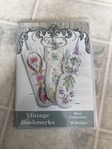 Anita Goodesign Embroidery CD Vintage Bookmarks Mini Collections 20 Designs - £27.32 GBP