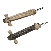 Cork Screw Skull Tavern Pirate Halloween Party Accessory Bone Style 6&quot; Long New - £6.28 GBP