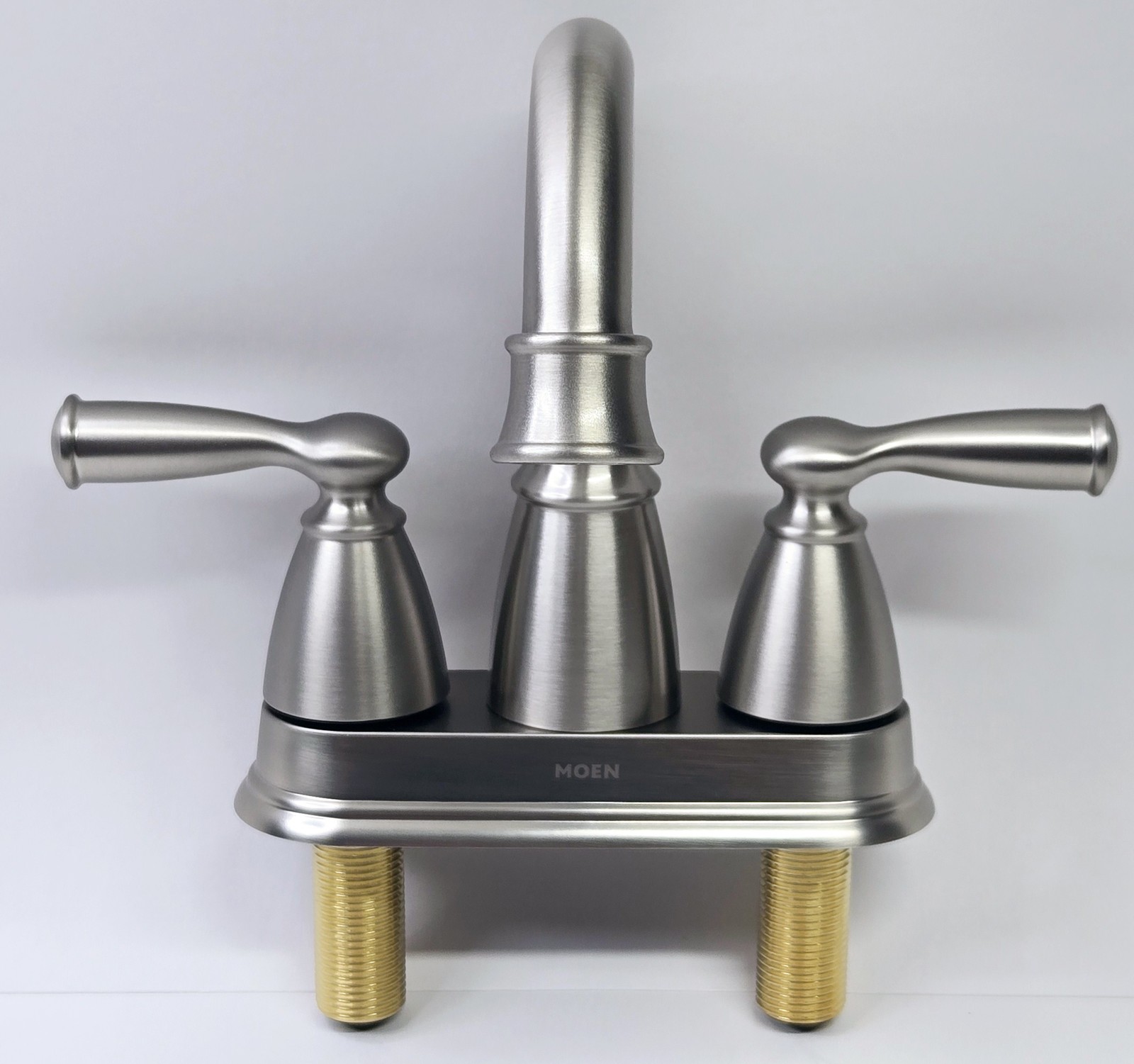 Moen 84943SRN Banbury 4 in. Centerset High-Arc Bathroom Faucet - Brushed... - $58.90