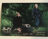 Buffy The Vampire Slayer Trading Card #40 Sarah Michelle Gellar James Ma... - $1.97