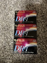 Fuji Normal Bias 60 DR-I Audio Cassette Tape Lot of 3 SEALED - £10.99 GBP