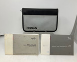 2004 Nissan Maxima Owners Manual Handbook with Case OEM I04B19005 - $31.49