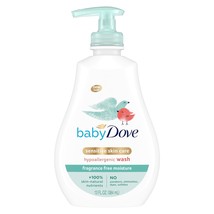 Baby Dove Sensitive Skin Care Baby Wash For Baby Bath Time Fragrance Free Moistu - £18.37 GBP