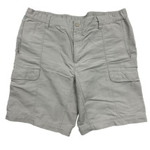 The North Face Shorts Mens XL 40x9.5&quot; Hiking Flat Front Paramount Stretc... - £18.96 GBP