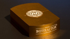 Vegas Diffractor Gold (Metal) Playing Cards - Ultra Rare Only 499 Made! - £100.96 GBP