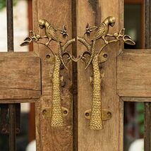 interoknack Indian Handcrafted Brass Dragon Door Handle, Vintage Decorat... - $399.00