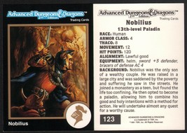 1991 TSR AD&amp;D Gold Border Dungeons &amp; Dragons RPG Fantasy Art Card #123 ~ Paladin - £5.42 GBP