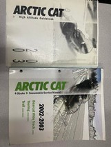 2002 2003 Arctic Cat Bearcat Wide Track Touring Trail Service Repair Manual Set - $69.99