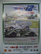 51st 12 HOURS OF SEBRING RACING POSTER 2003 VG - £37.16 GBP