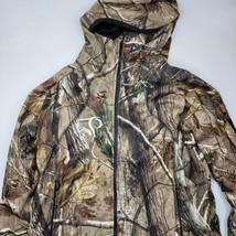 Prois Womens Hooded Realtree Camo Hunting Jacket Mid Weight Size Large - $86.90