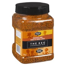 The Keg Chicken &amp; Ribs Seasoning Gluten Free Spices 750g  -Free Shipping - $25.16