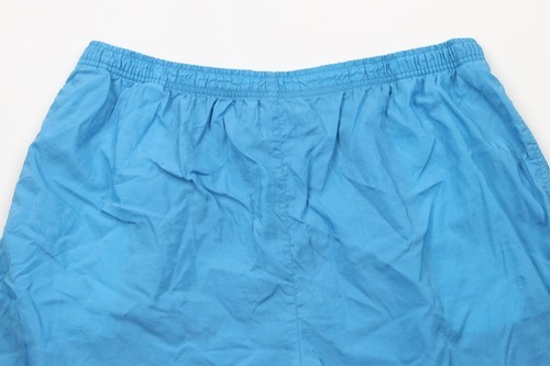 Vintage 90s Champion Womens Size 2XL Faded Spell Out Baggies Shorts Blue Nylon Item image 2