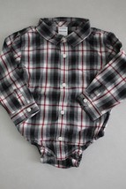 GYMBOREE Boy&#39;s Long Sleeve Button Front Shirt size 18-24M - £10.11 GBP