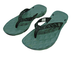 Columbia Womens Gray Black Suntech Vent Omni Grip Slip On Flip Flop Sand... - £23.78 GBP