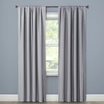 63x50 Henna Blackout Curtain Panel Gray - Project 62 - £11.59 GBP