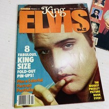 3 Motion Picture Magazines ELVIS PRESLEY Posters Pinup 1964 1979 Vintage 60s 70s - £11.32 GBP