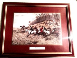 GONE AWAY by GEORGE WRIGHT Framed Signed  - $97.02