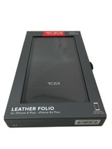 Genuine OEM Tumi Premium Leather Wallet Folio Case iPhone 6 Plus 6s Plus - BLACK - £16.38 GBP