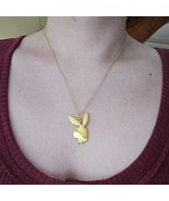 New Gold Playboy Bunny Necklace - $18.99