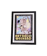 Signed Sebastian Paul 2000 Josephine Baker Art Deco Weekend Miami Beach ... - $593.99