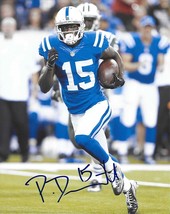 Phillip Dorsett signed autographed Indianapolis Colts football 8x10 photo COA.. - $44.54