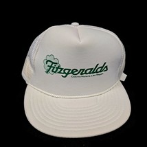 Vintage Fitzgeralds Casino/Hotel Las Vegas Snapback Truckers Cap Hat Whi... - $15.51