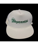 Vintage Fitzgeralds Casino/Hotel Las Vegas Snapback Truckers Cap Hat Whi... - $15.51