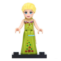 Elsa Disney Princess Mini-Doll Lego Compatible Minifigure Blocks Toys - £2.36 GBP