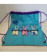 NEW Peter Jensen Drawstring GYM Bag  Bunny Rabbit - €14,03 EUR