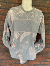 Born Fly Anytime USA Sweatshirt Medium Embroidery Pockets Long Sleeve Sh... - £13.67 GBP