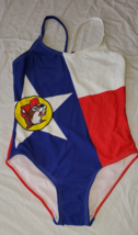 BUC-EE&#39;S Girl&#39;s 1 Piece Swim Suit YOUTH MEDIUM Buc-ee Texas Flag New - $19.34