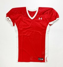 Under Armour Game Stock Hammer Football Jersey Youth Boy&#39;s XL Red White - $15.00