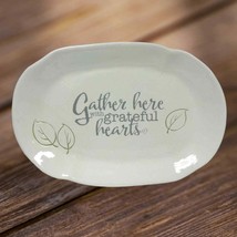 Precious Moments Large 17.5” x 12” Platter GATHER HERE WITH GRATEFUL HEARTS - $47.12