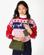 NWB Kate Spade Rosie Shoulder Bag Army Green Pebbled Leather KF086 $399 ... - £105.08 GBP