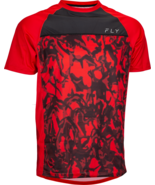 Fly Mens MTB Bicycling Super D Jersey (2023) Red Camo XL - $49.95