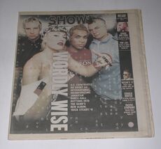 No Doubt Gwen Stefani Show Newspaper Supplement Vintage 2001 Cover Rock ... - $24.99