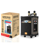 Reiko 10&quot; Speaker with Adapter charger and two wireless mic, And remote ... - $3,410.28 MXN