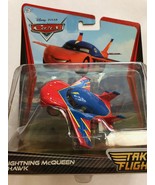 Planes Cars Takes Flight Deluxe Lightning McQueen Hawk - $41.01 CAD