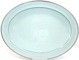 Noritake Wedding Veil Serving Platter Regency #8004 W81 16 1/2 x 12 3/4&quot;... - $428.51 MXN