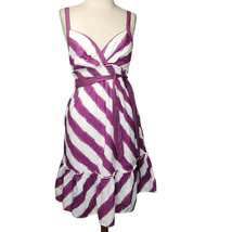 Purple and White Sundress Size Med  - £19.40 GBP