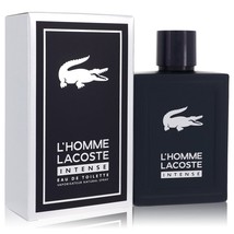 Lacoste L&#39;homme Intense by Lacoste Eau De Toilette Spray 3.3 oz for Men - £33.42 GBP