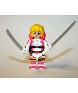 Minifigure Gwenpool V2 Gwen Stacy Marvel Deadpool Bulk Block - $8.19