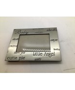 PEWTER 5X3.5 BABY FETCO  PICTURE FRAME - $13.56 CAD