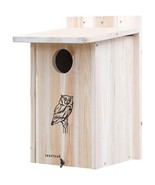 Sturdy Wood Bird House for Owls and Kestrels - $2,730.56 MXN