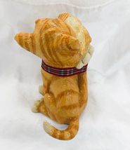Little Paws Cat Figurine 4.5" High Orange Marmalade Sculpted Pet 347-LP-MAR  image 8