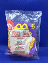 Disney Winnie The Pooh McDonalds Happy Meal Toy #5 Piglet Soft Toy w/Clip 1999 - £3.82 GBP