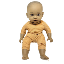 Vintage WalMart African American Sleepy Eye Baby Doll Vinyl and Plush 13&quot; - £10.89 GBP