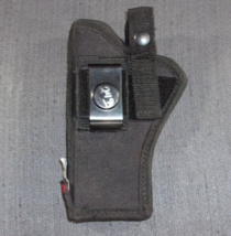 NEW QUEST 4&quot; UNIVERSAL BLACK DETACHABLE BELT HOLSTER RIGHT HAND - $15.47